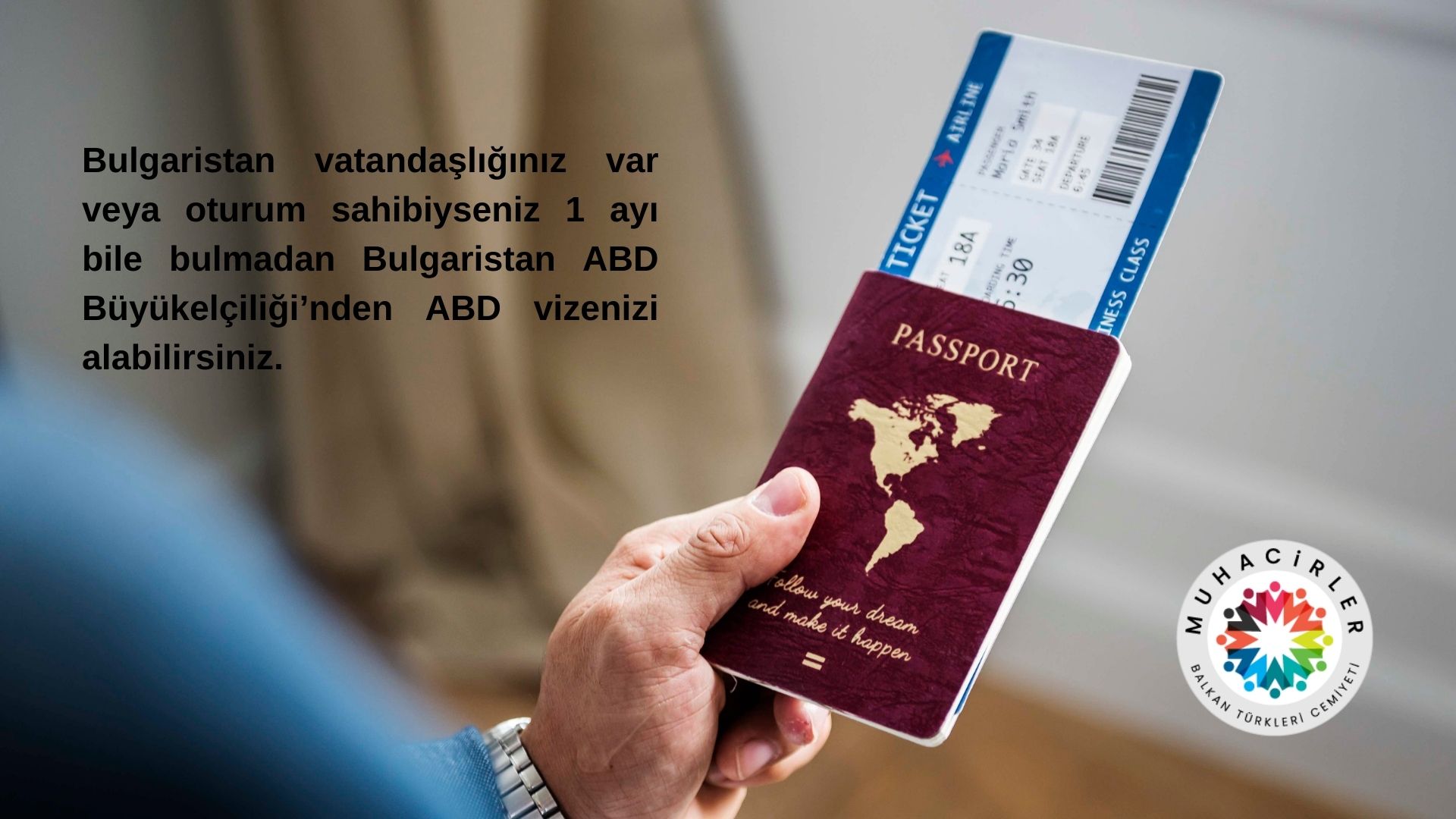 Bulgaristan Vatadanşlarına Amerika Vizesi